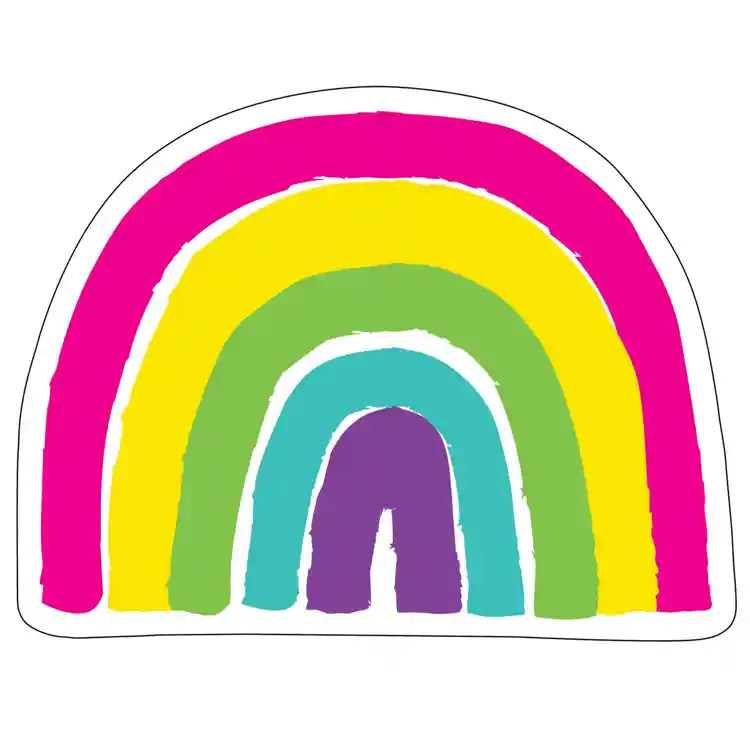 Kind Vibes Rainbow Cut-Outs