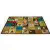 Learning Blocks Classroom Rug, Nature's Colors