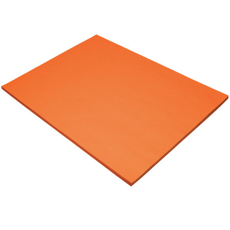 "Tru-Ray® Construction Paper, 18"" x 24"", Orange"