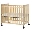 Foundations® SafetyCraft® Crib, Slatted Fixed Side
