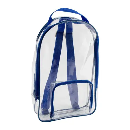 Large Clear Backpack with Pocket