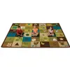 Learning Blocks Classroom Rug, Nature's Colors