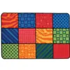 KID$ Value Classroom Rugs™, Patterns at Play, Rectangle 4' x 6'