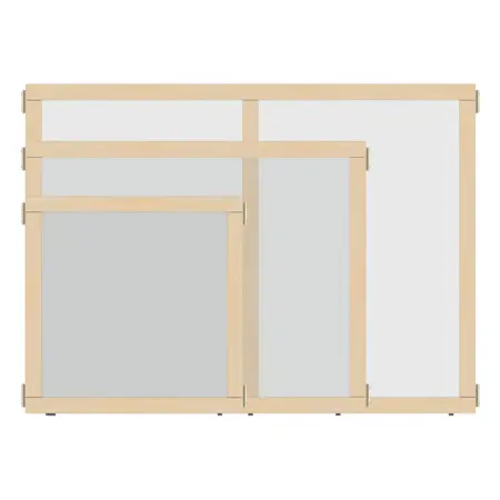 "KYDZ Suite® Clear-View Plexi Panels, 24½""H"