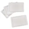 White Plastic Trays Set