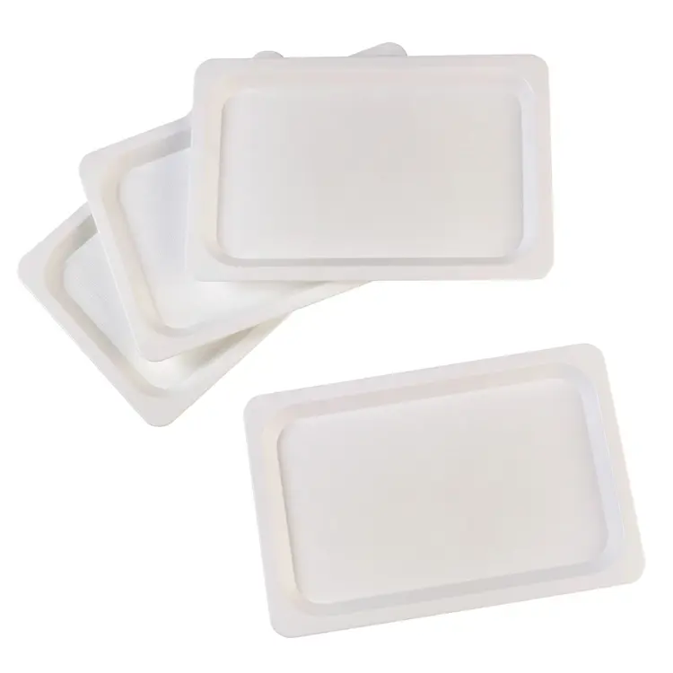 White Plastic Trays Set