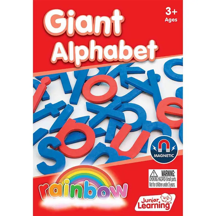 Giant Magnetic Foam Alphabet