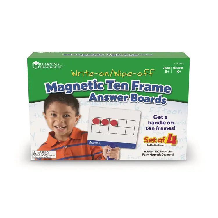 Magnetic Ten Frame Boards