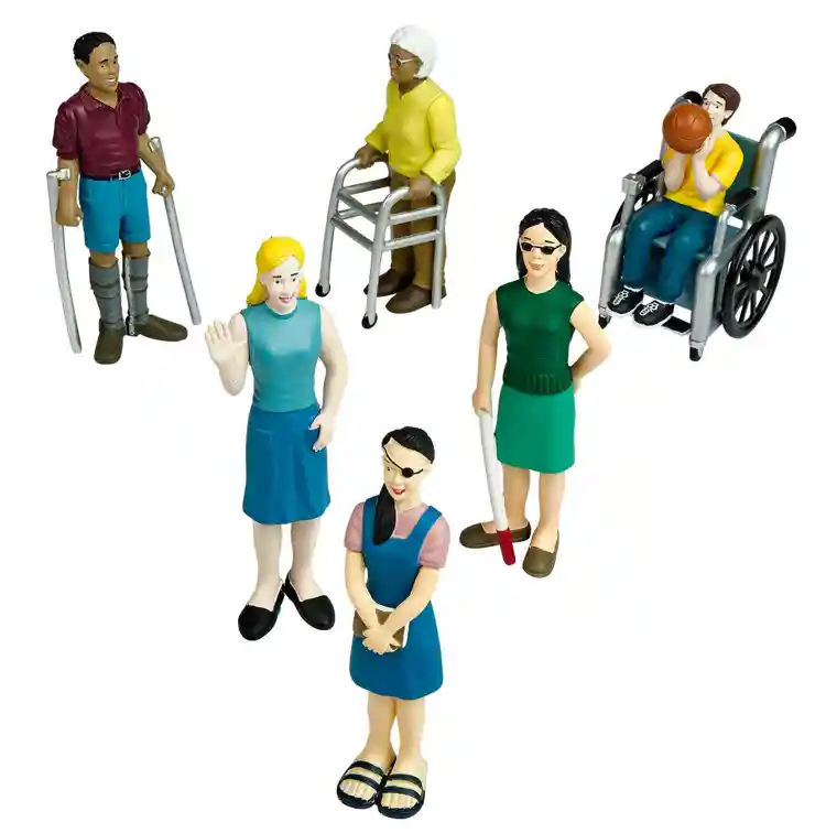 Friends with Diverse Abilities Figures