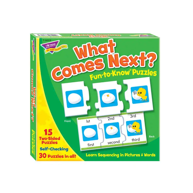 What Comes Next? Fun-to-Know® Puzzles