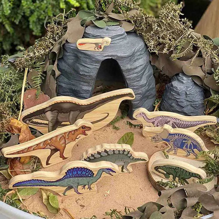 Wooden Dinosaurs