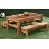 Wood Table & Benches