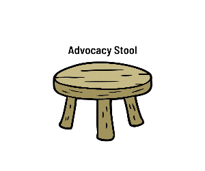 advocacy stool