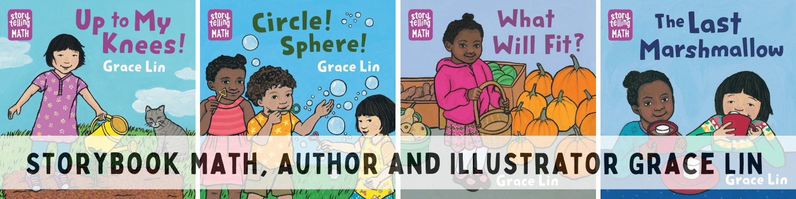 Meet Grace Lin Author and Illustrator of Storytelling Math Book Set