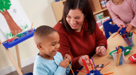 nurturing early childhood art