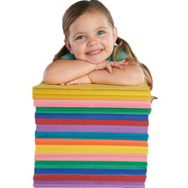 TruRay Yellow Construction Paper (50 Packs Per Case) [103004]