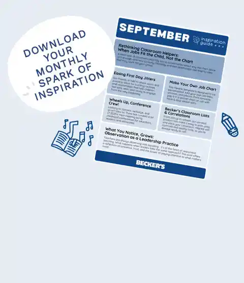 Becker's September 2025 Teacher Inspiration Guide