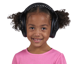 Child wearing Noise-Canceling Earmuffs