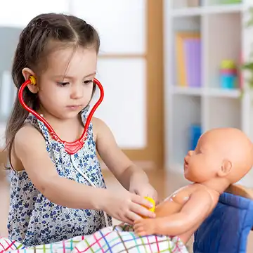 Diverse preschool children hugging