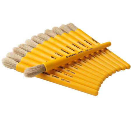 Crayola® Jumbo Paint Brush, Set of 12