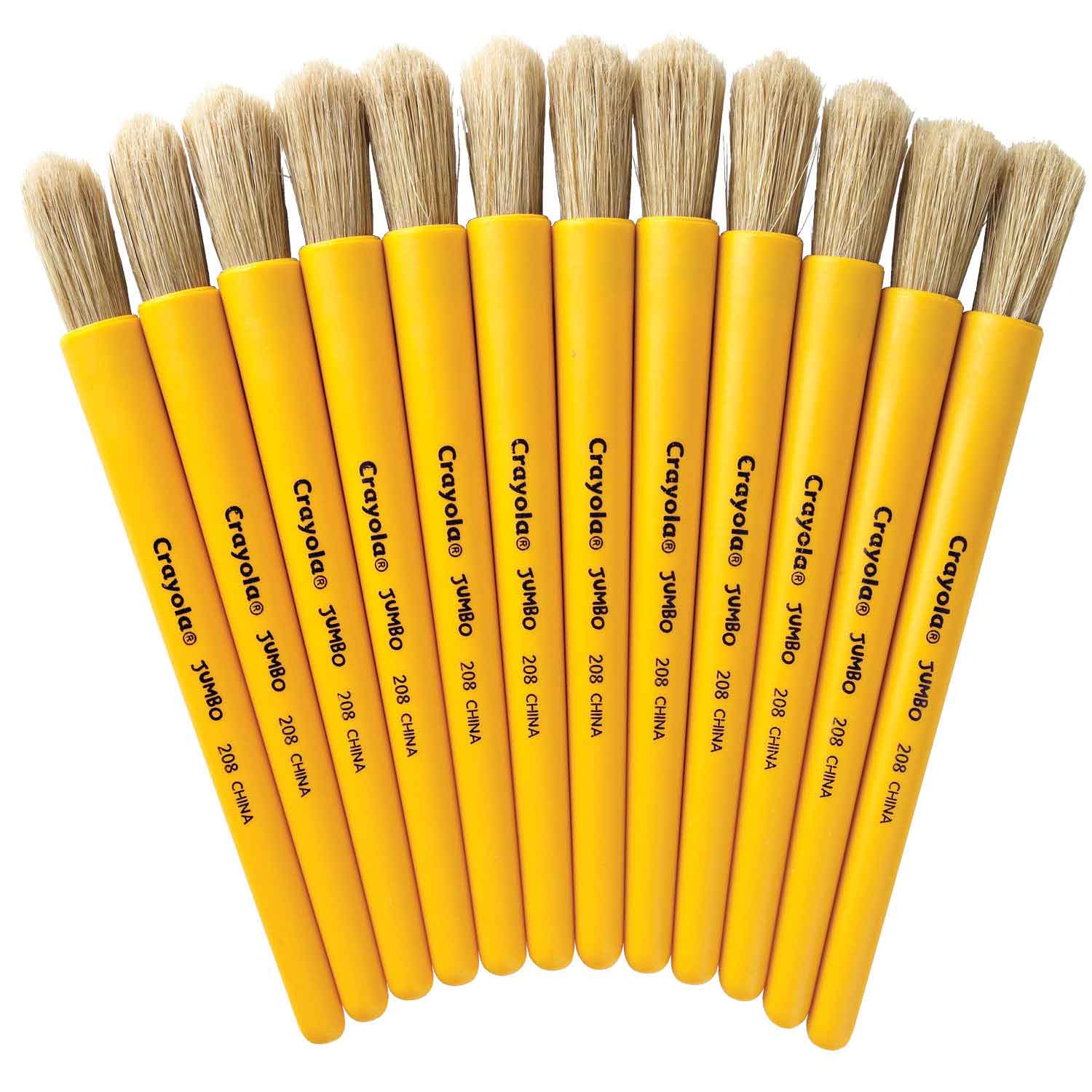 Crayola Jumbo Watercolors and Brush - 00517