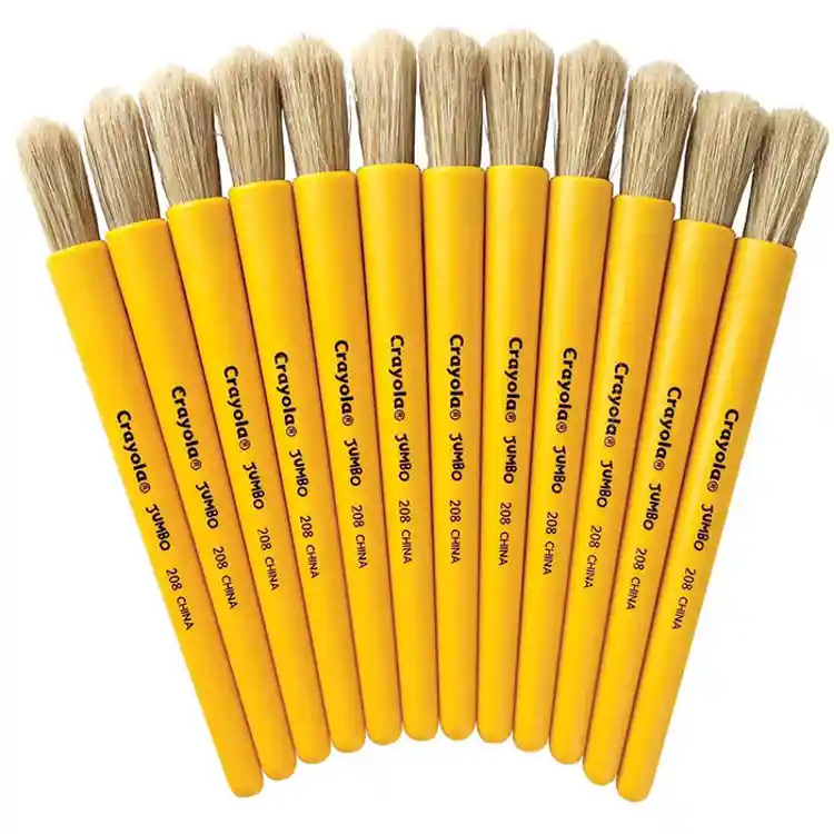 Crayola® Jumbo Paint Brush, Set of 12