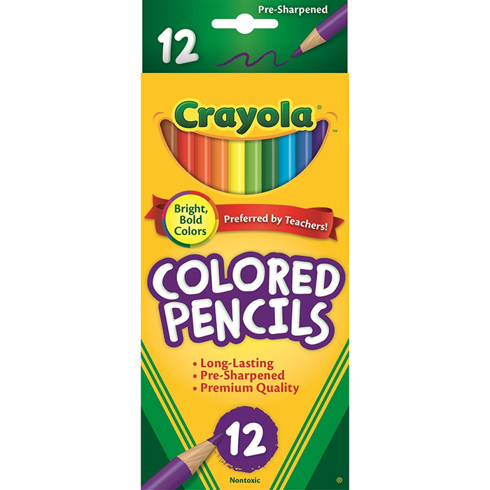 Crayola Colored Pencil Set - 12 count