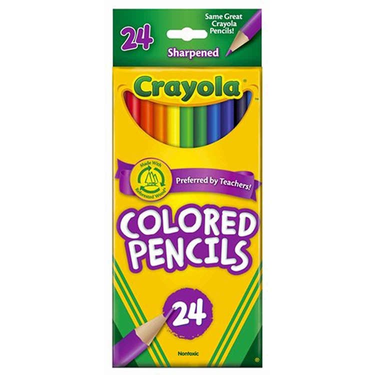 Crayola® Colored Pencils,  24 Colors