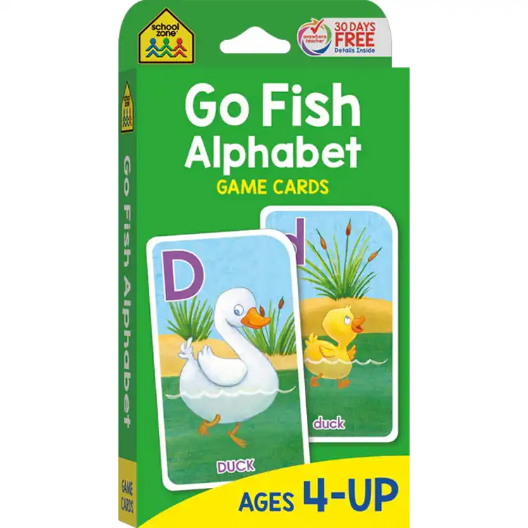Go Fish Alphabet Card Game