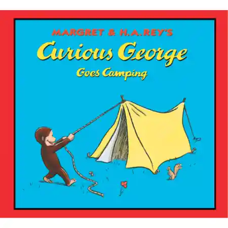 Curious George Goes Camping Book & CD