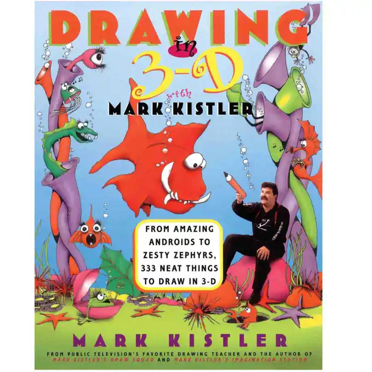 Drawing in 3D Book