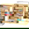 Mobile Adjustable Bookcase