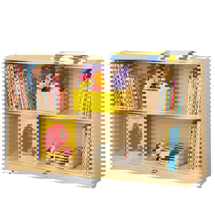 Adjustable Mobile Straight Shelf