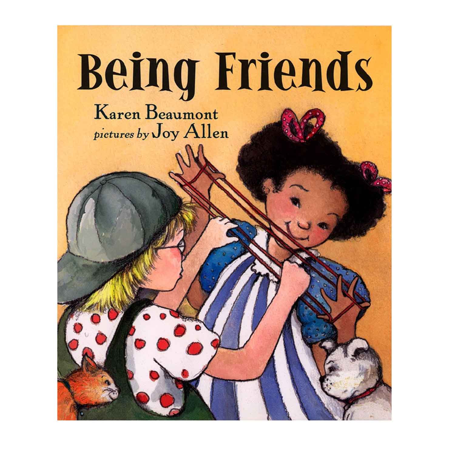 Books and friends. Friendship book.
