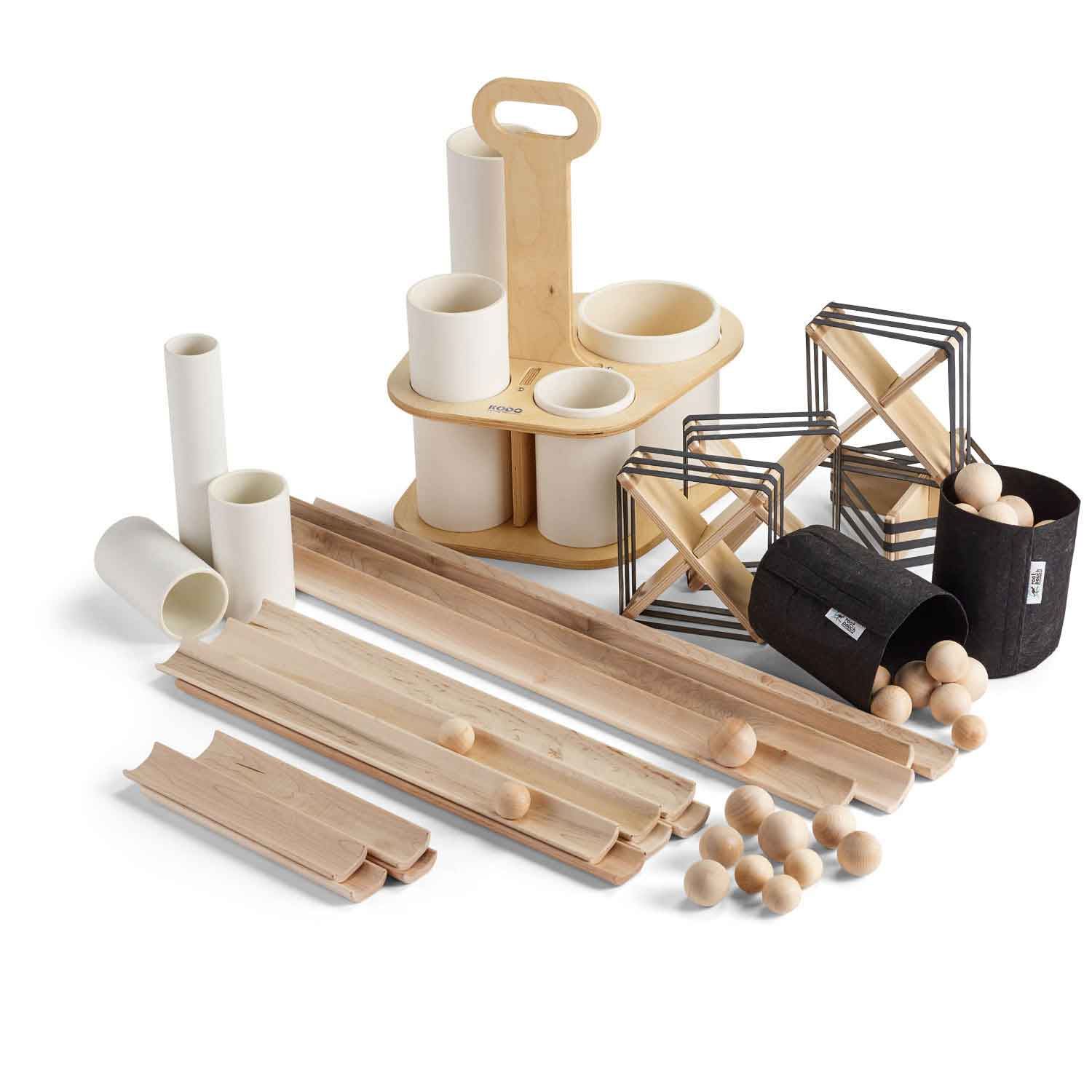 Discovery Ramp Set KODO Kids Discovery Ramps Deluxe Set with Caddy | Becker's