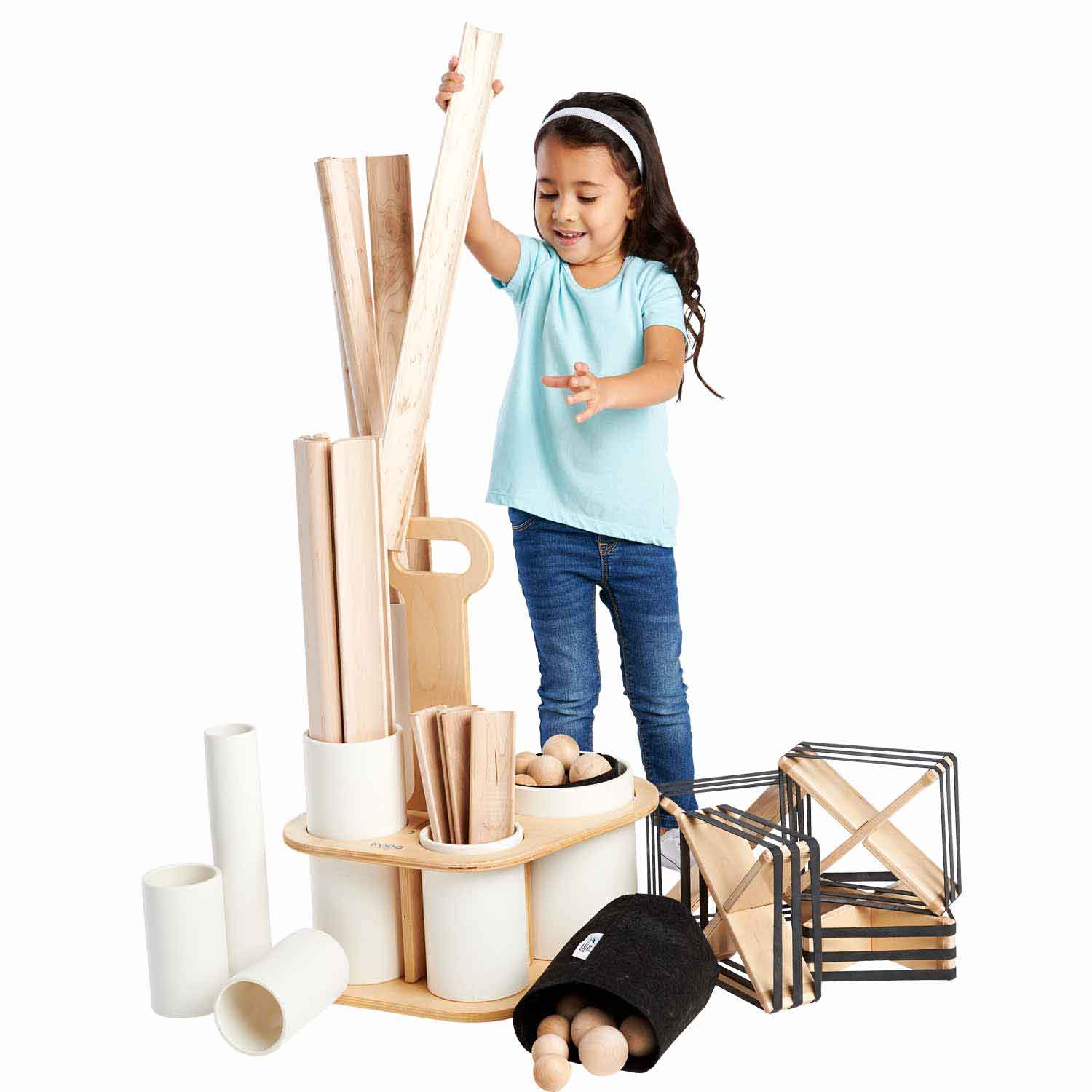 Discovery Ramp Set KODO Kids Discovery Ramps Deluxe Set with Caddy | Becker's
