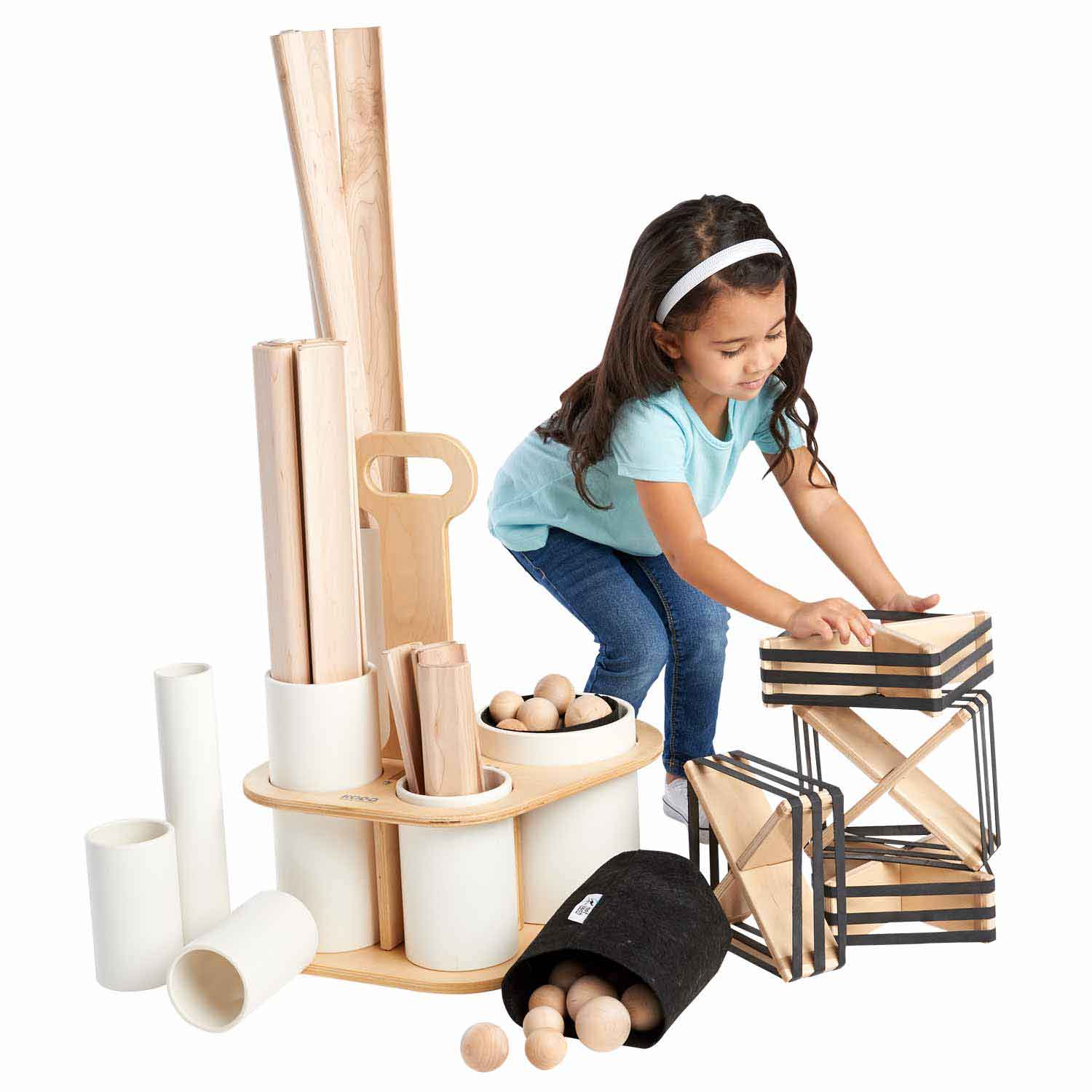 Discovery Ramp Set KODO Kids Discovery Ramps Deluxe Set with Caddy | Becker's