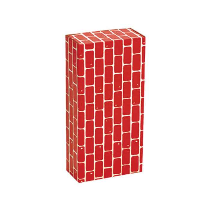 Robust Ud Fru Giant Building Corrugated Blocks - Red| Becker's