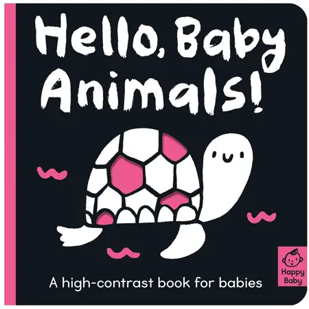 Hello Baby Animals!: A High-Contrast Board Book