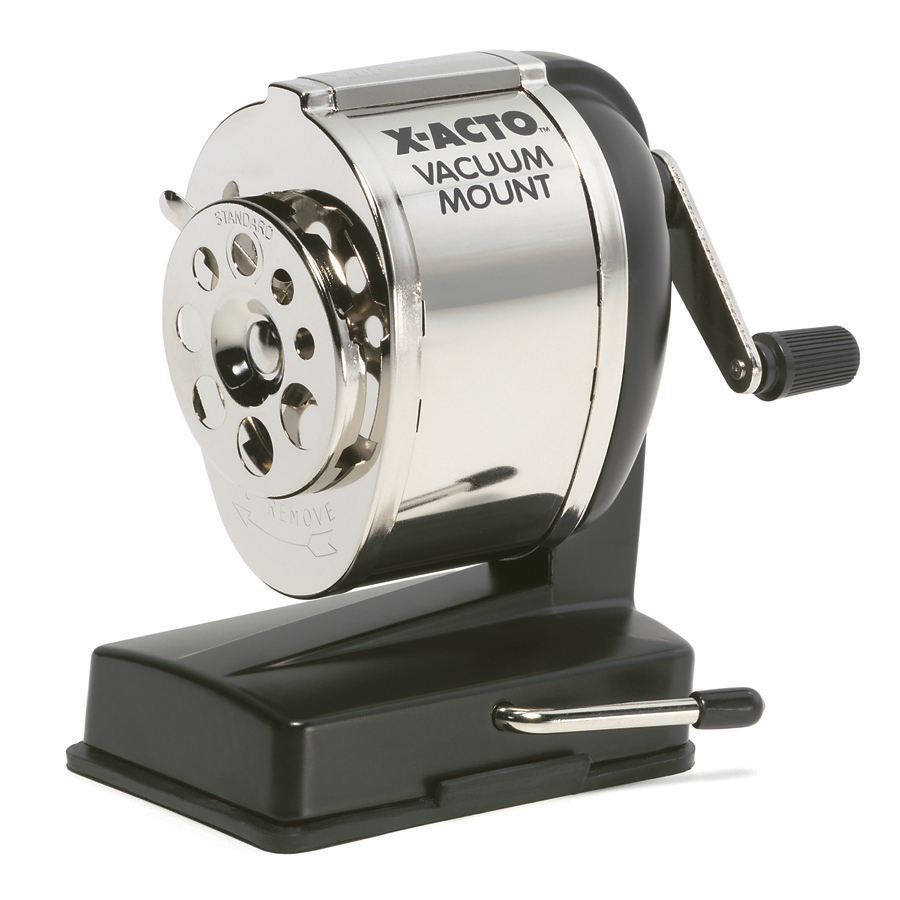 x acto ks manual vacuum mount pencil sharpener