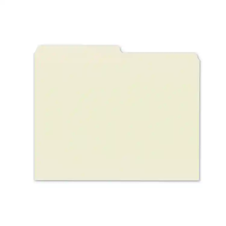 File Folders, 1/2 Cut