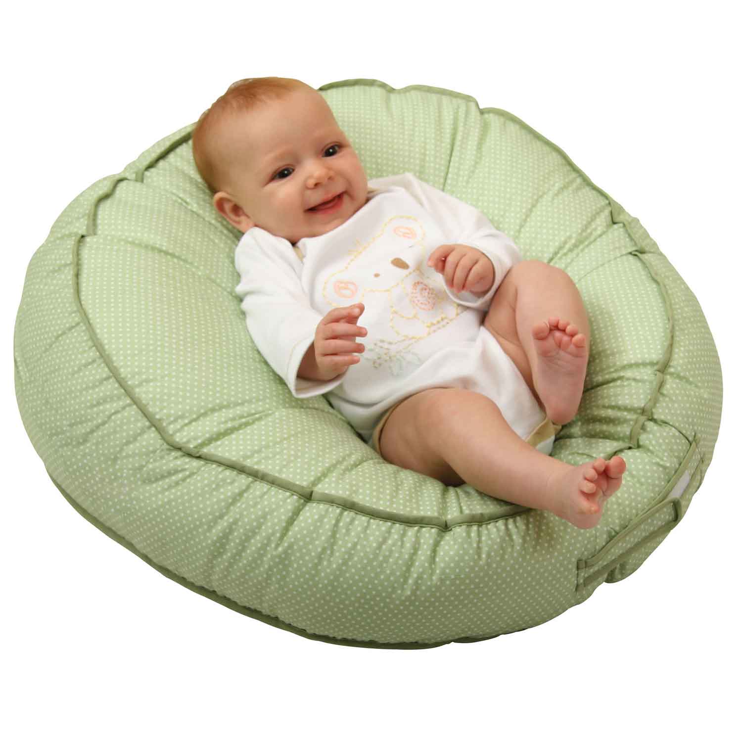 Baby Lounger Pillow-Baby Lounger with Built in Safety Restraint to Keep Your Baby Comfortable & Safe 