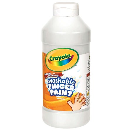 Crayola® Washable Finger Paints, White