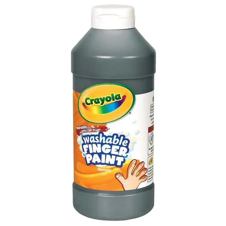 Crayola® Washable Finger Paints, Black