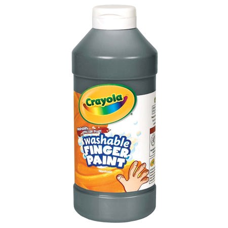 Crayola® Washable Finger Paints, Black