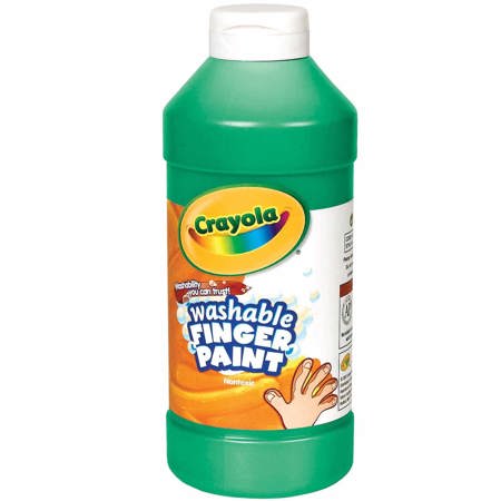 Crayola® Washable Finger Paints, Green