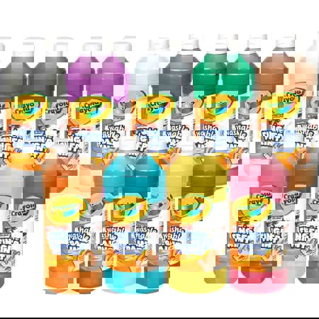Crayola® Washable Finger Paints Set
