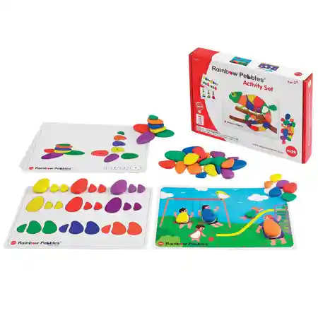 Rainbow Pebbles Activity Set