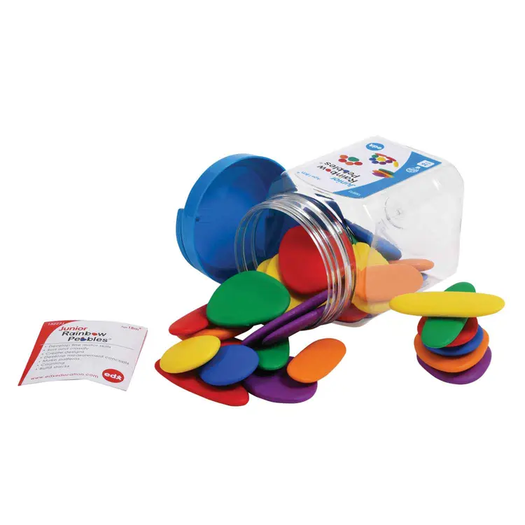 Junior Rainbow Pebbles, Primary Colors