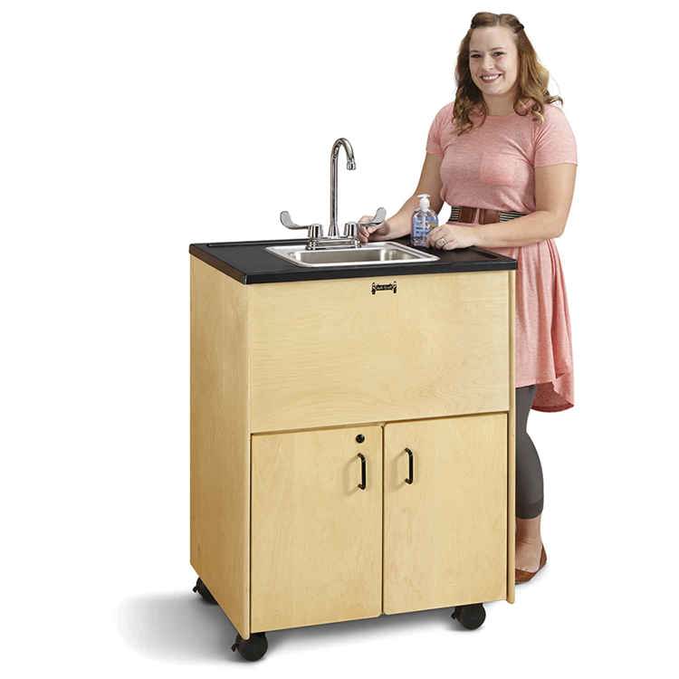 Clean Hands Helper Portable Sink, Stainless Steel